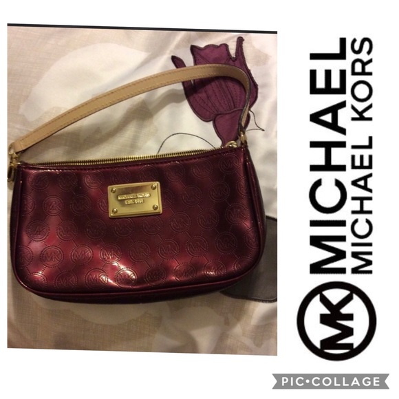 Michael Kors Handbags - Michael Kors Mini Maroon Purse